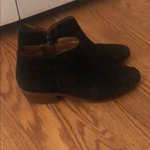 Sam Edelman suede booties
